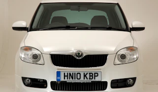 Skoda Fabia front tracking