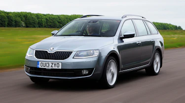 Skoda Octavia Estate 1.6 TDI front action