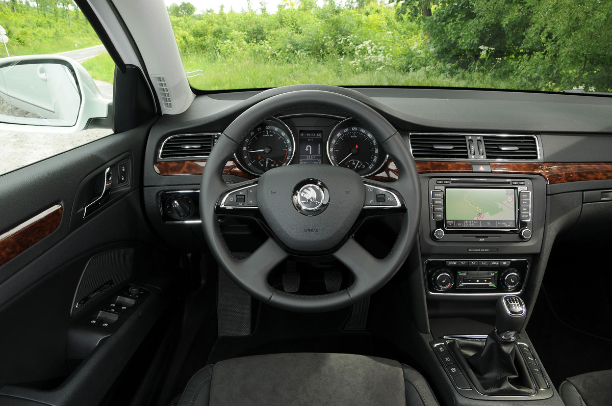 Skoda Superb Estate 1.6 TDI GreenLine interior
