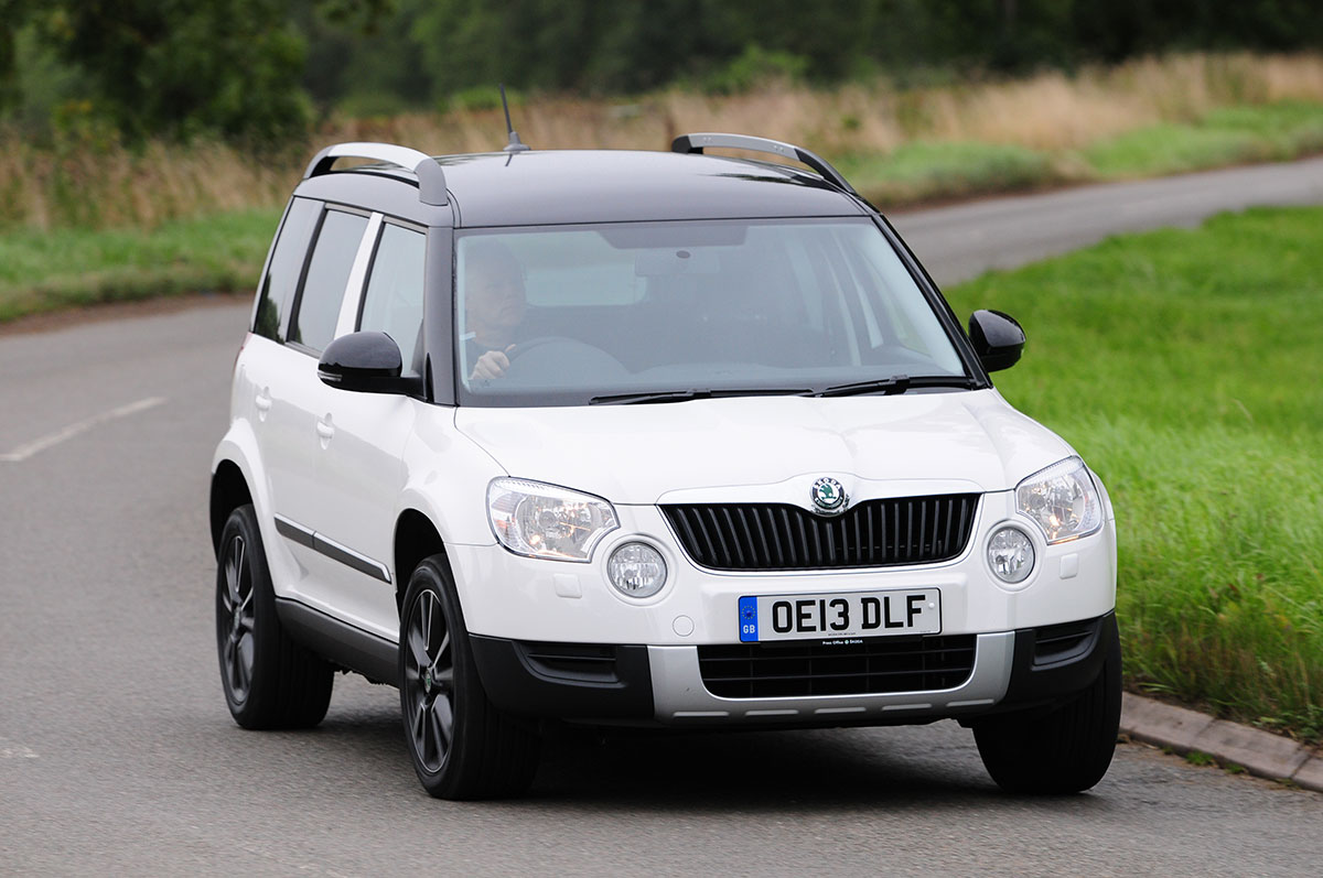 Skoda Yeti Adventure front corner