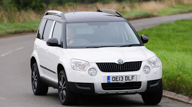 Skoda Yeti Adventure front corner