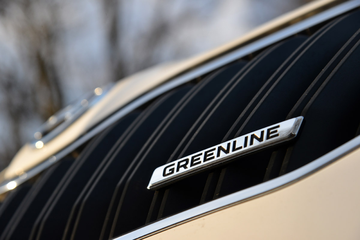 Skoda Yeti Greenline badge