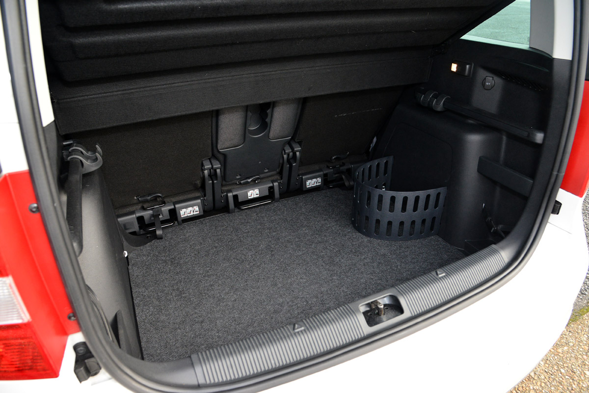 Skoda Yeti Greenline boot