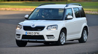 Skoda Yeti Greenline front action
