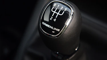 Skoda Yeti Greenline gearstick