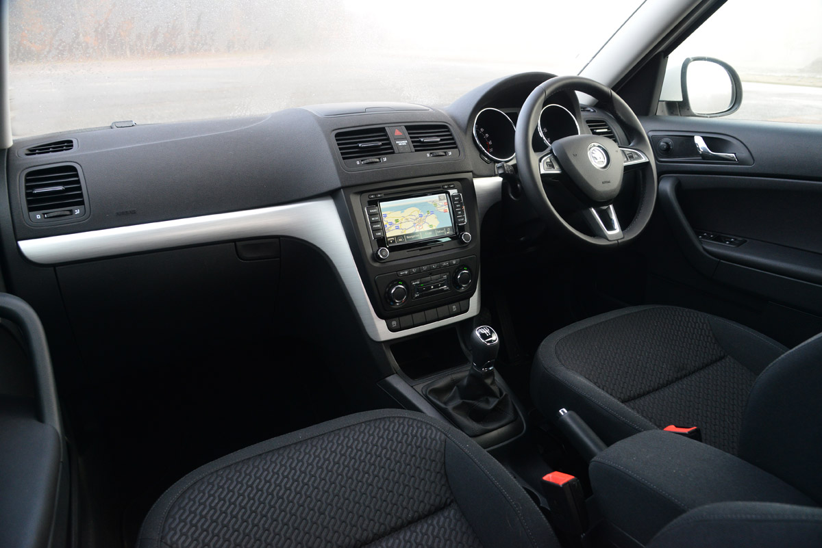 Skoda Yeti Greenline  inside