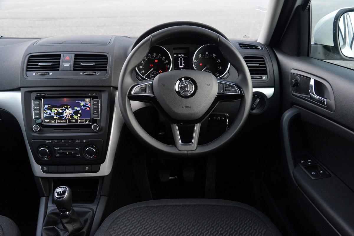 Skoda Yeti Greenline interior