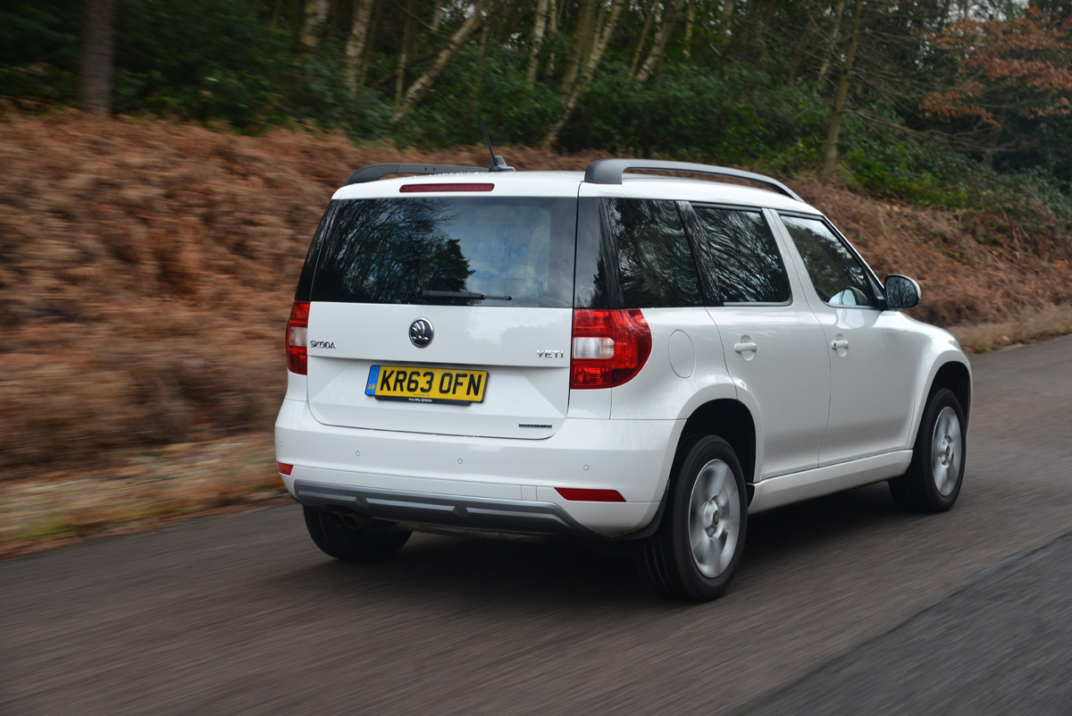 Skoda Yeti Greenline rear