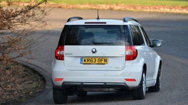 Skoda Yeti Greenline rear action