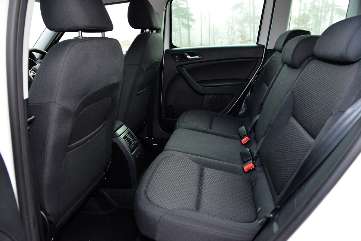 Skoda Yeti Greenline seats