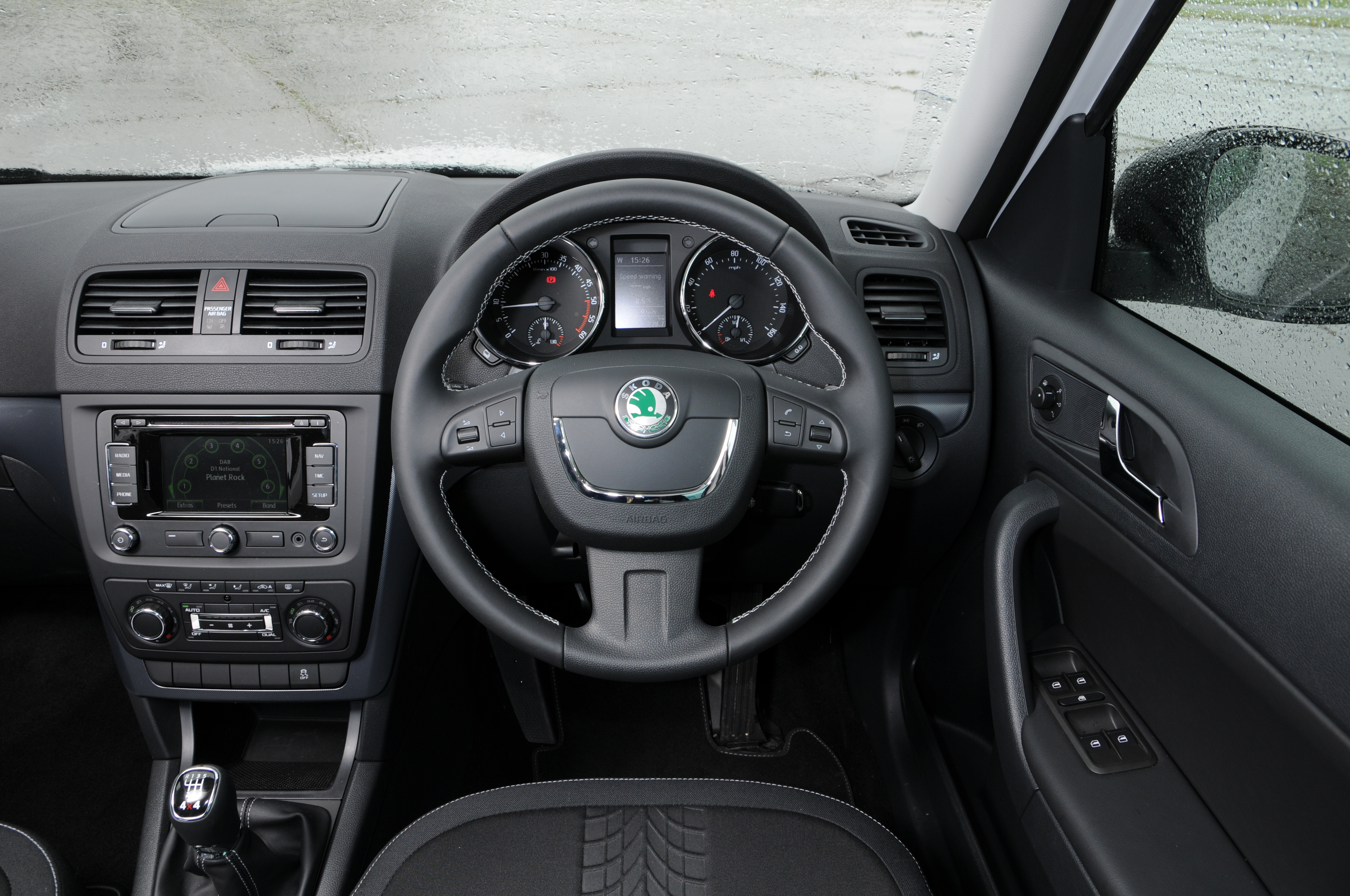 Skoda Yeti Adventure interior