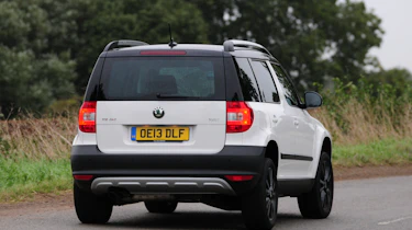 Skoda Yeti Adventure rear shot