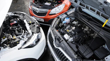 Skoda Yeti vs rivals - engines