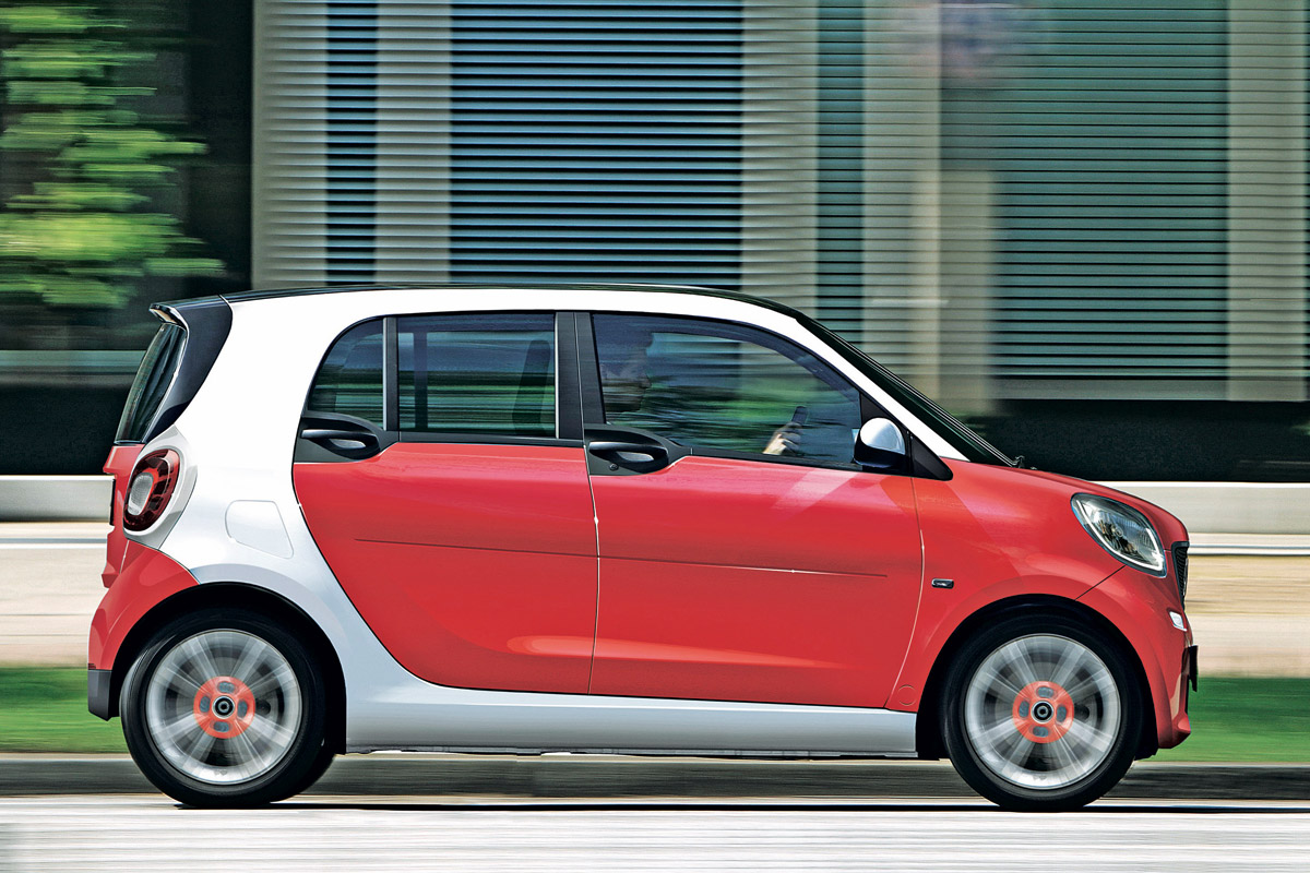 Smart ForFour side tracking