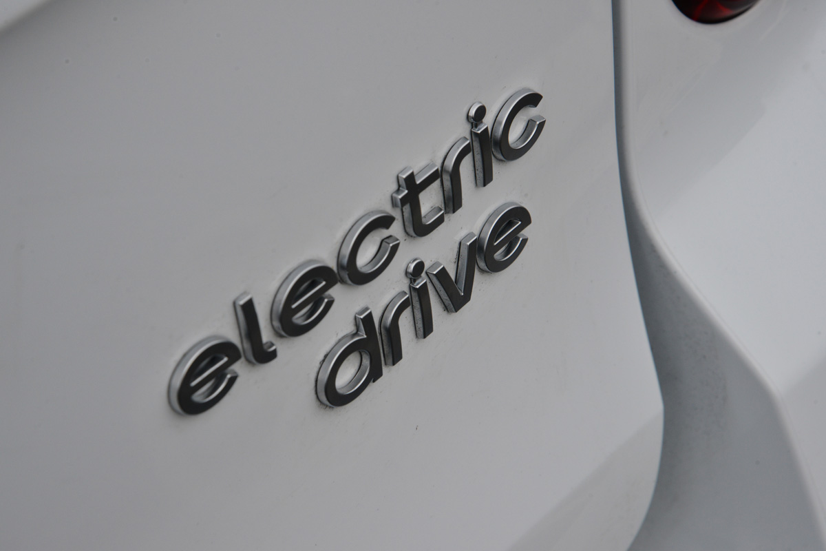Smart ForTwo Electric Drive badge