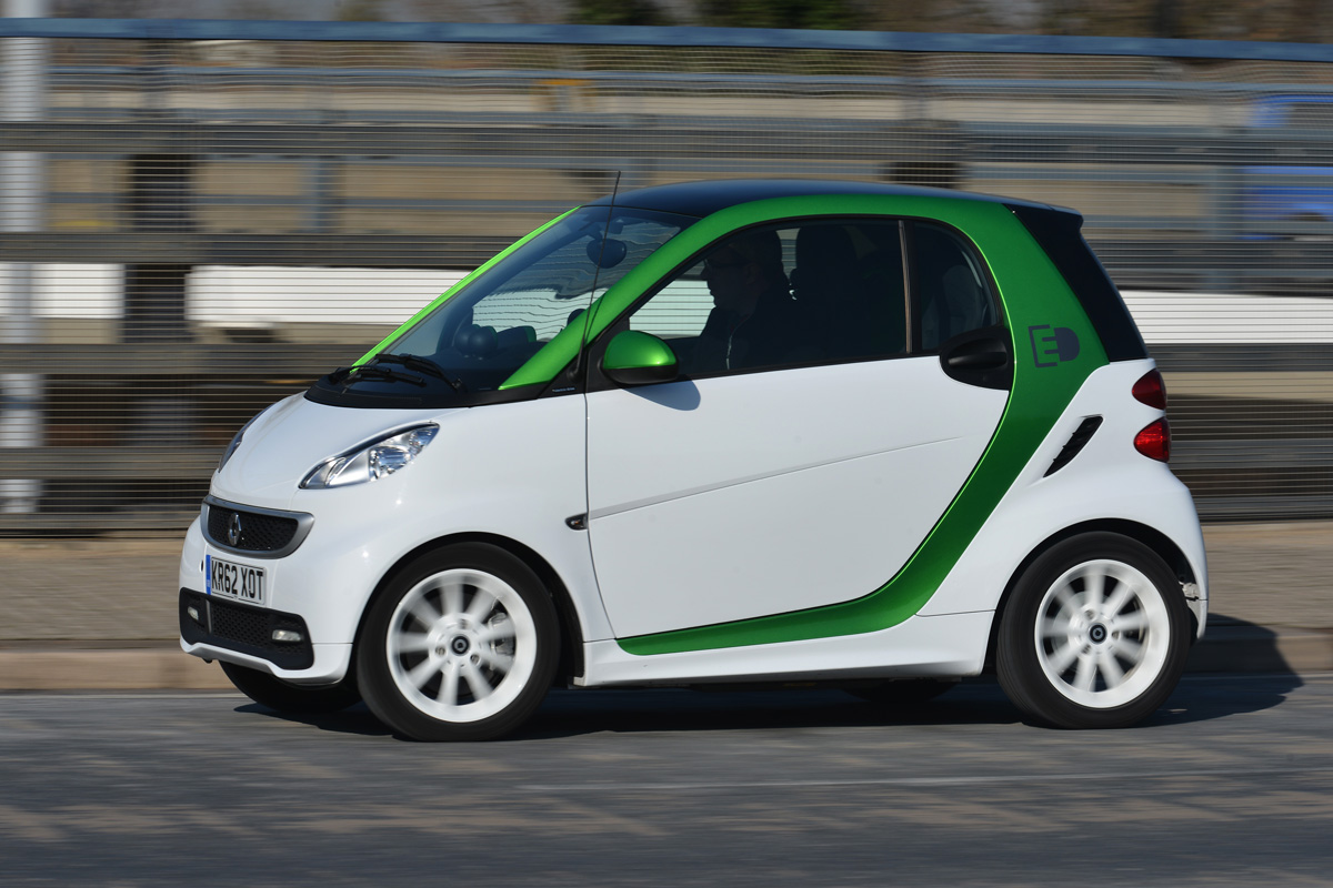 Smart ForTwo Electric Drive panning