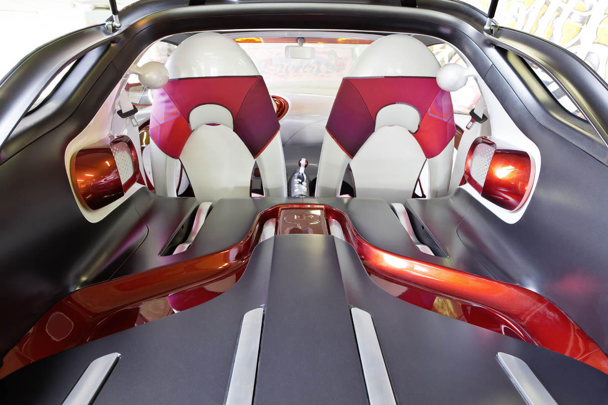 Smart ForStars luggage area