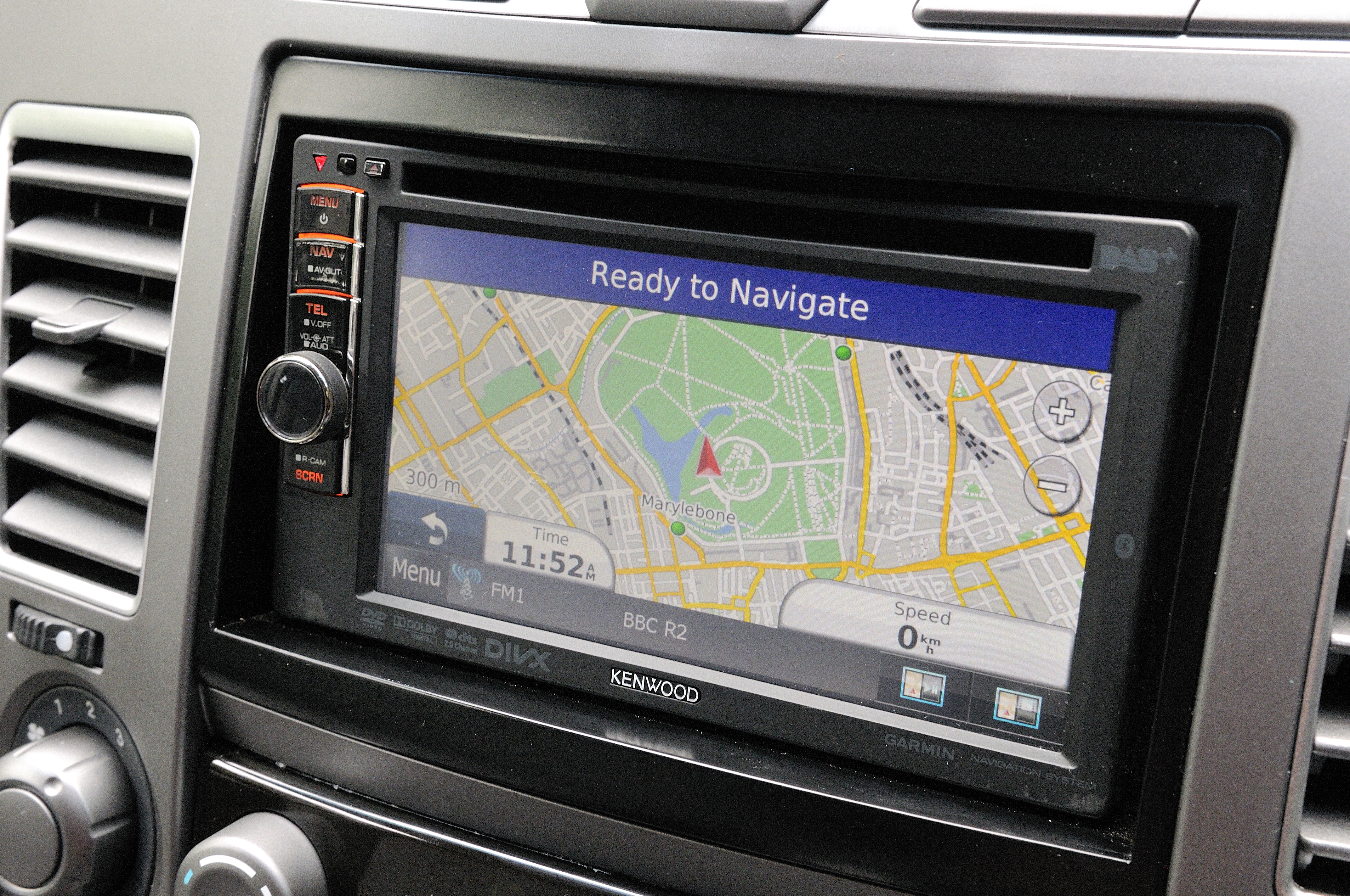 SsangYong Turismo sat-nav