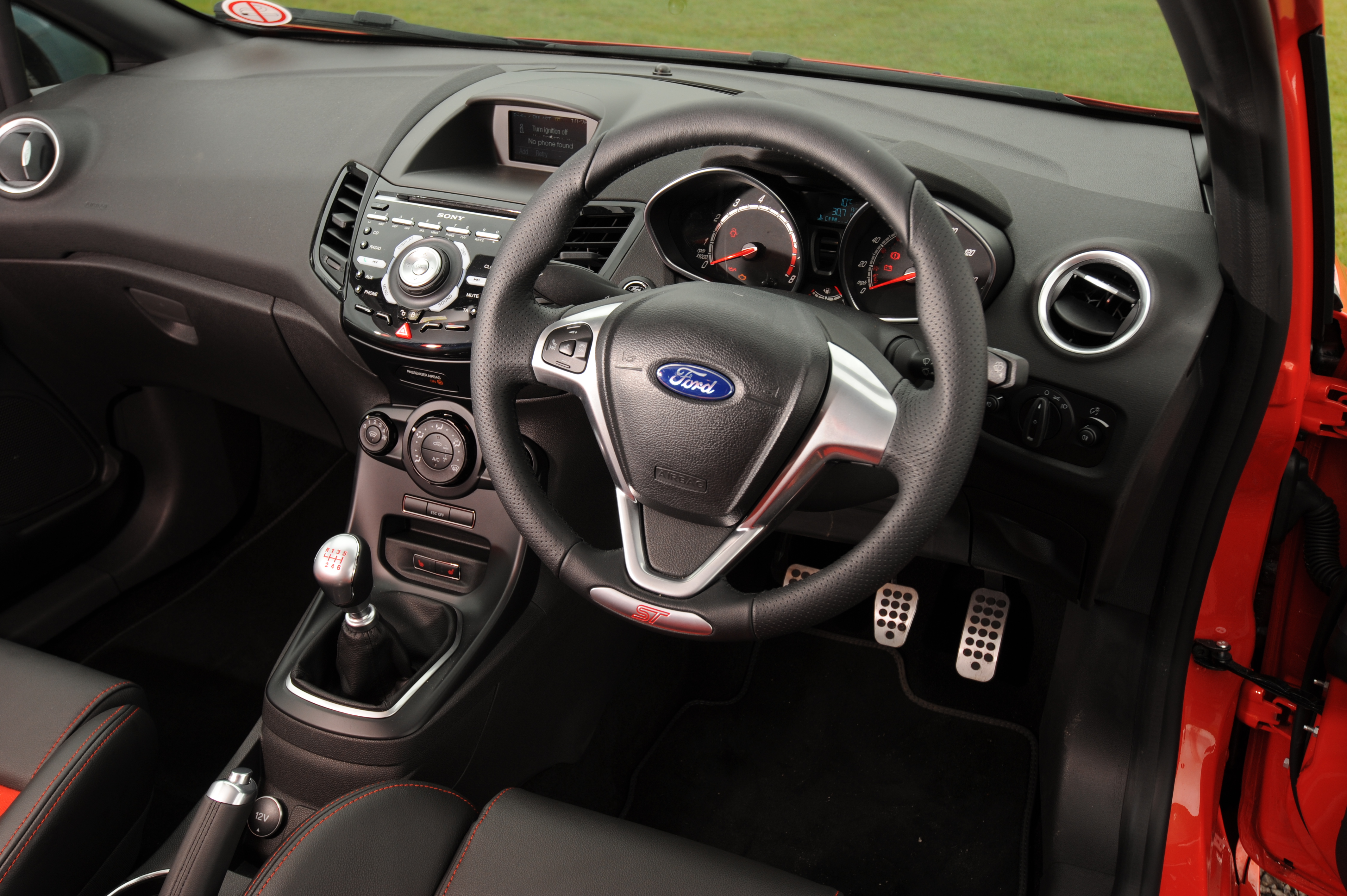 Ford Fiesta ST steering wheel