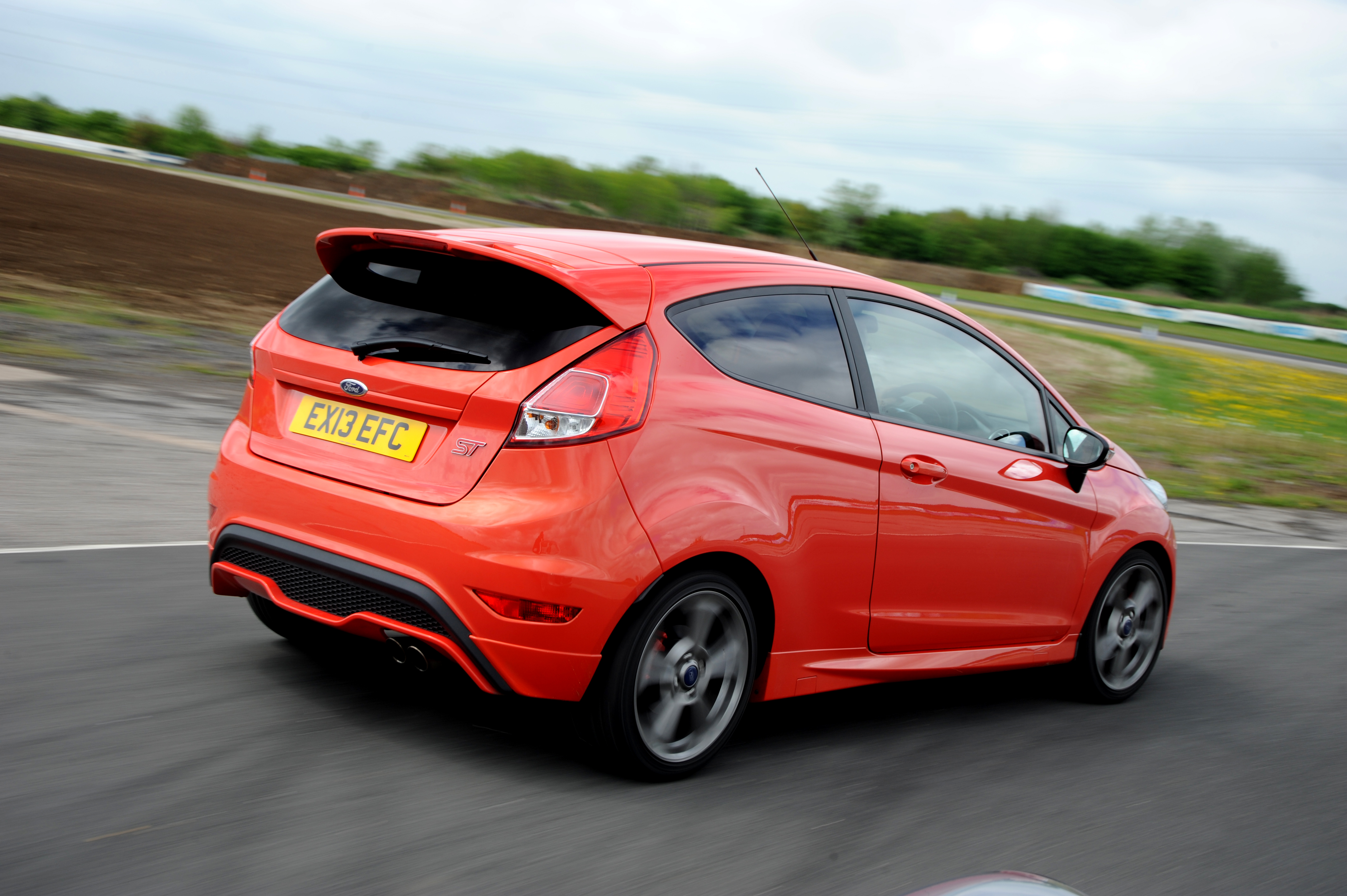 Ford Fiesta ST cornering