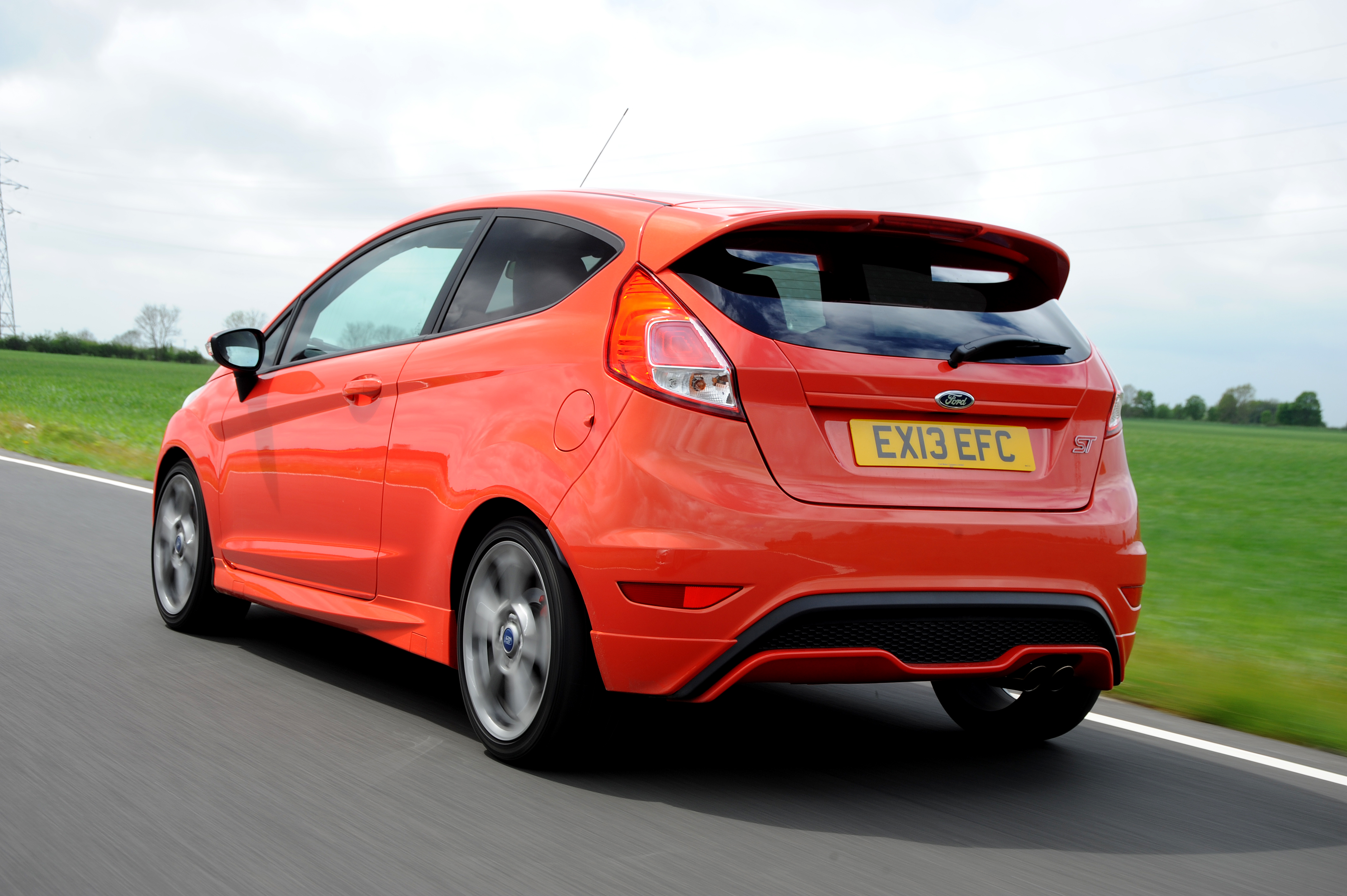 Ford Fiesta ST rear view