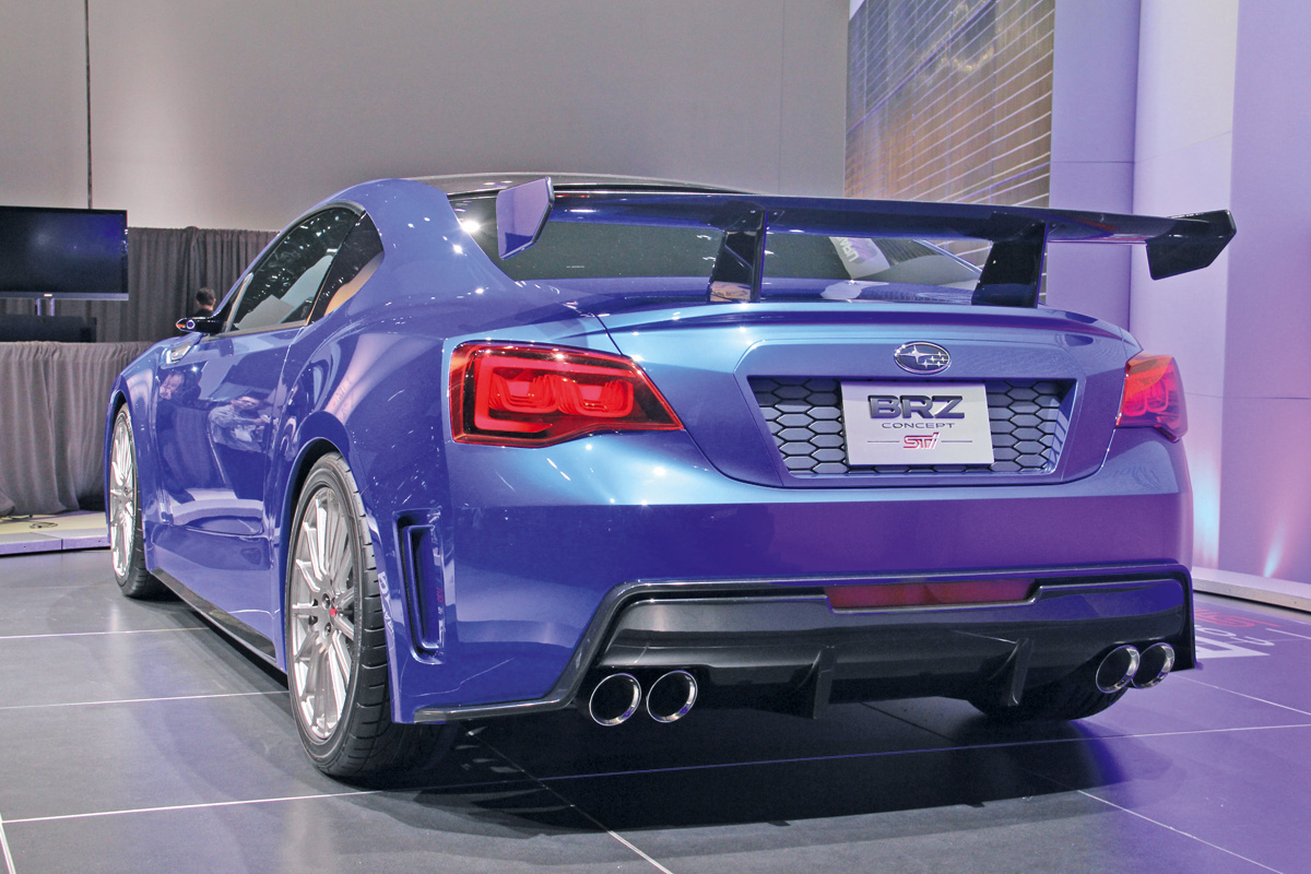 Subaru BRZ STI front