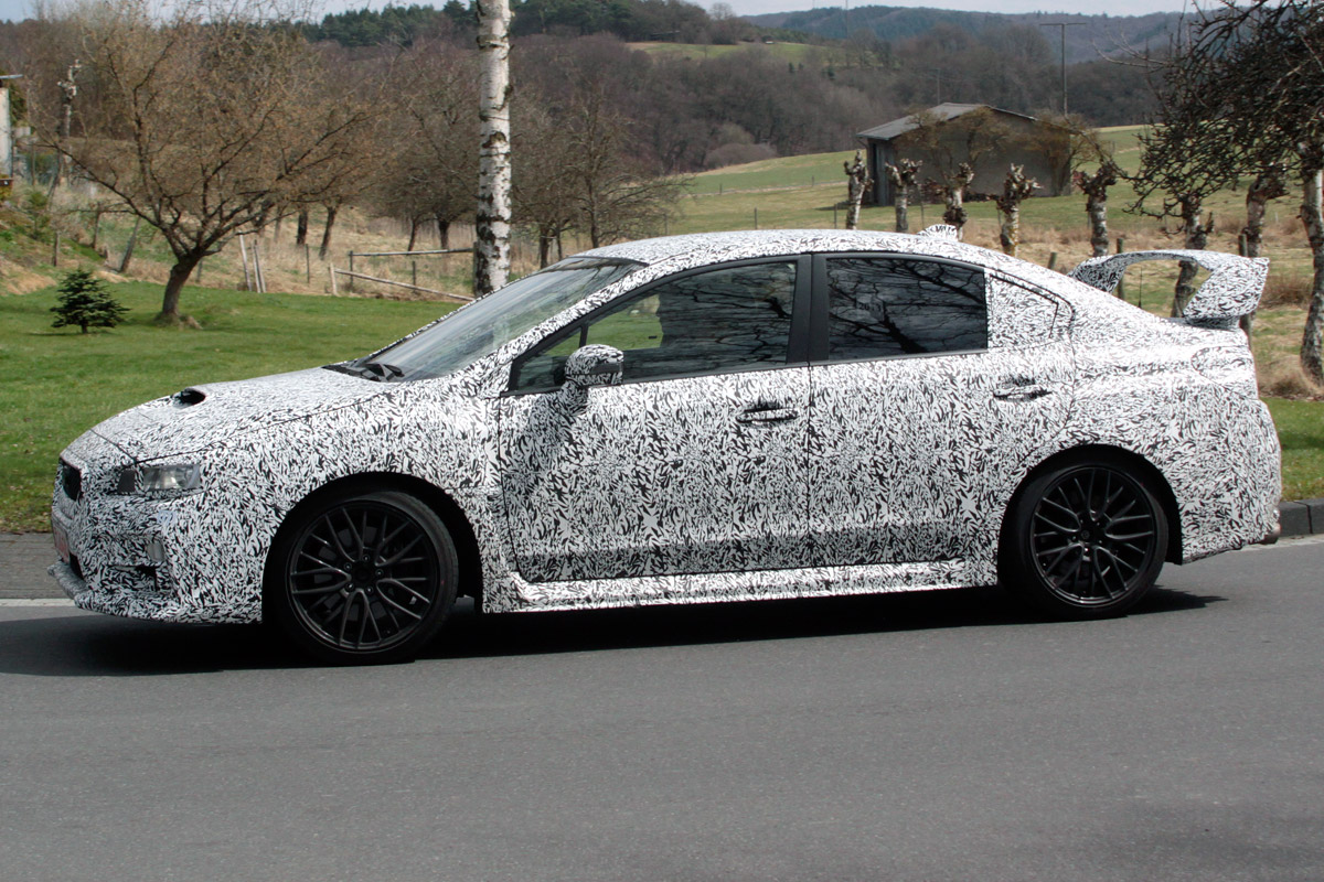 Subaru WRX front side
