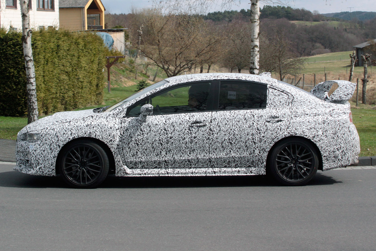 Subaru WRX side