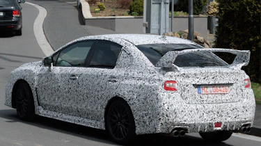 Subaru WRX rear side