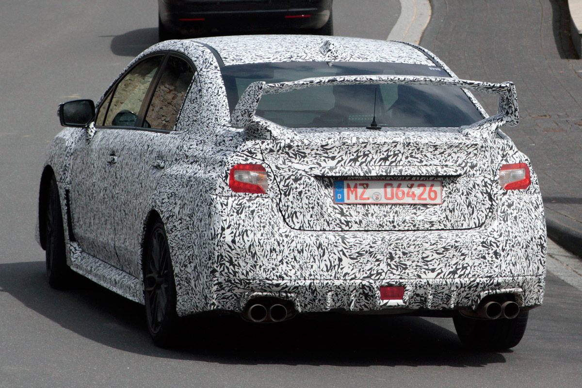 Subaru WRX rear
