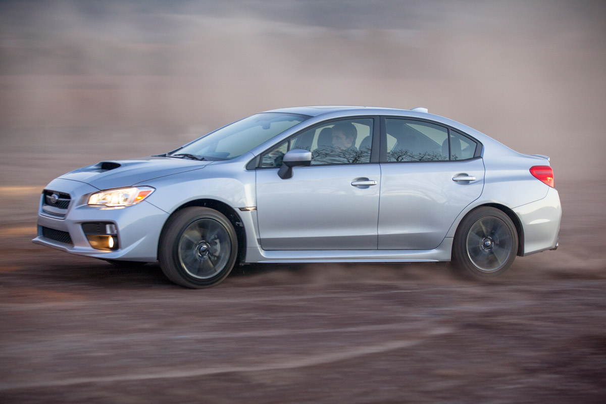 Subaru WRX 2014 action side