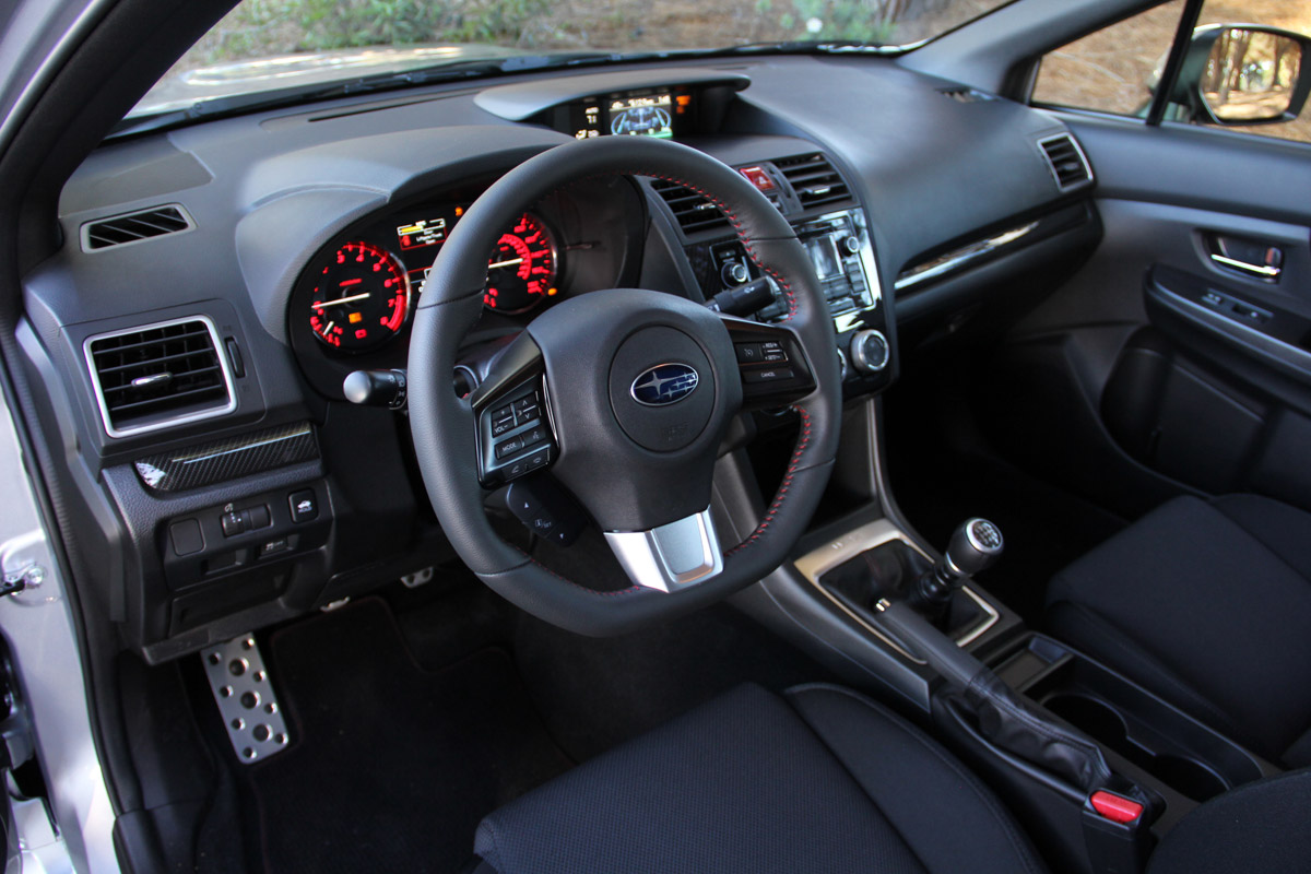 Subaru WRX 2014 interior