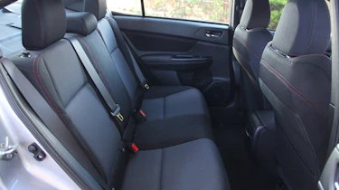 Subaru WRX 2014 rear seats