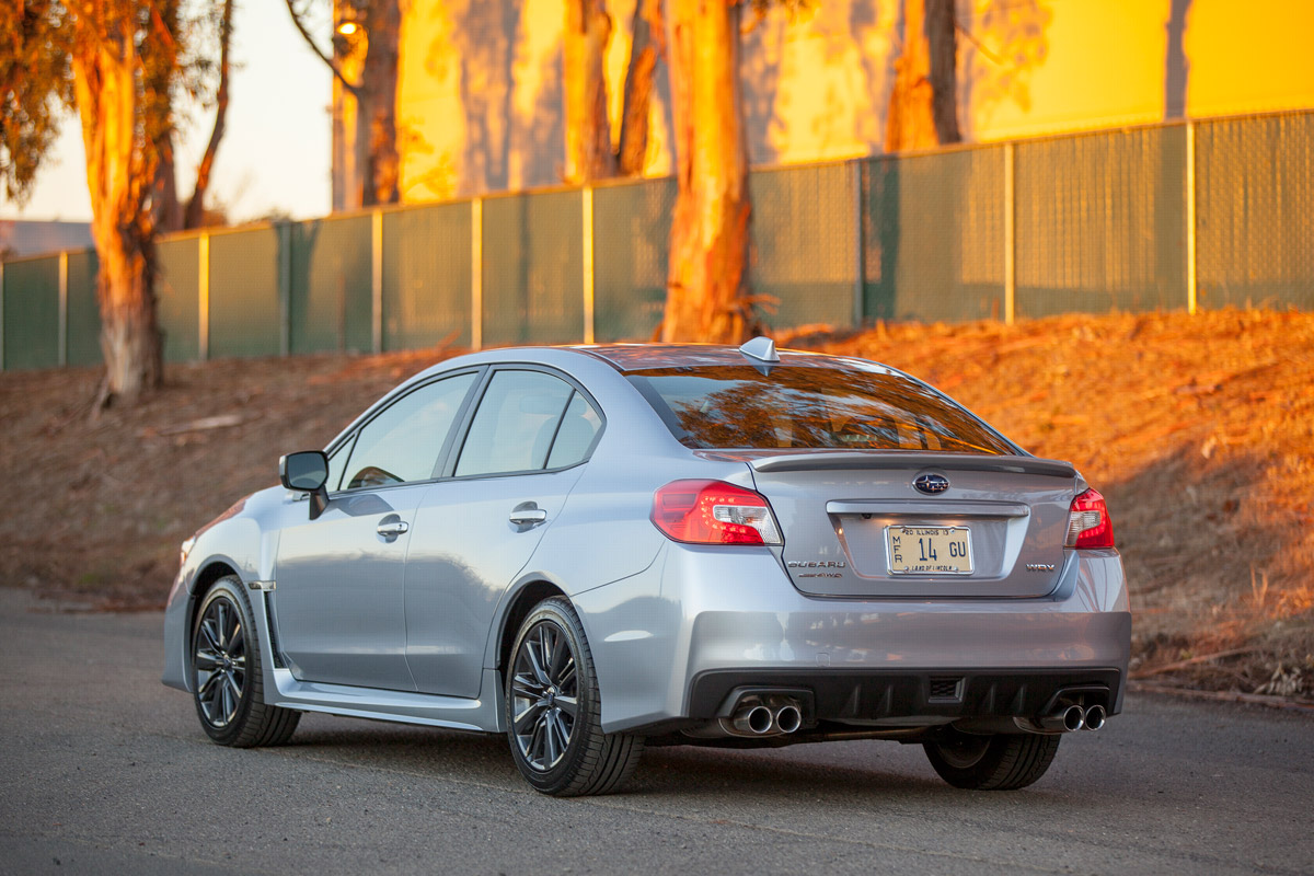 Subaru WRX 2014 rear side static