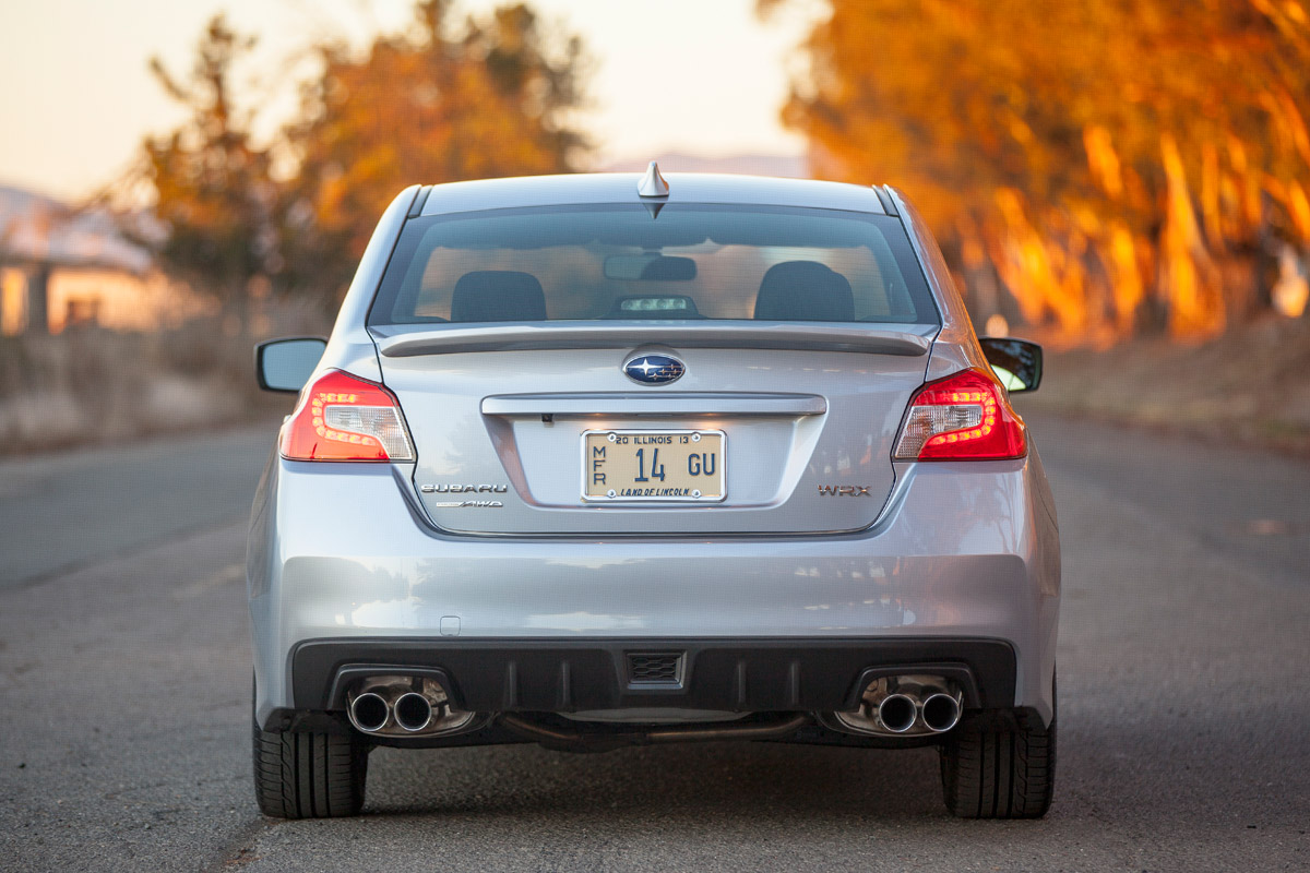 Subaru WRX 2014 rear static