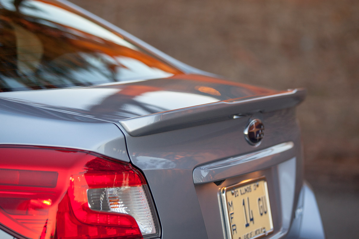 Subaru WRX 2014 spoiler