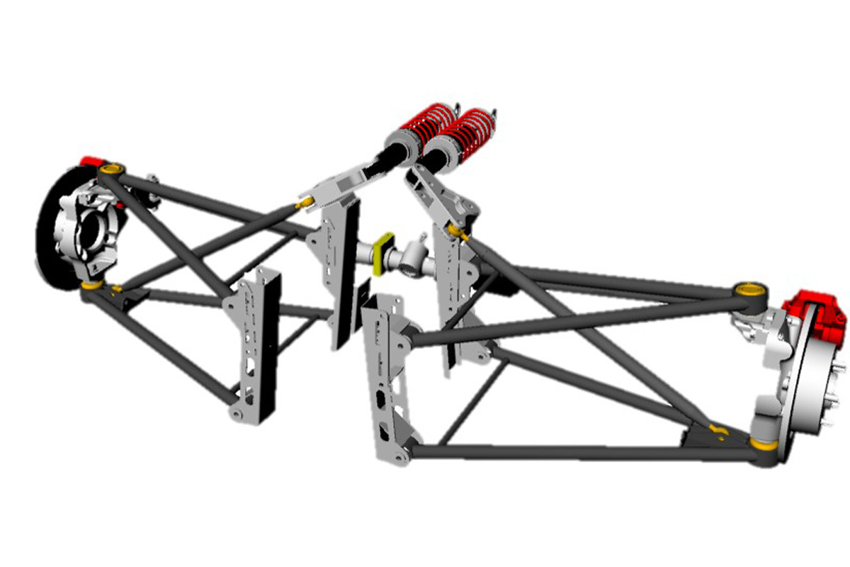 Zenos E10 suspension