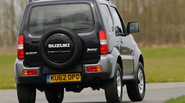 Suzuki Jimny SZ4 rear cornering