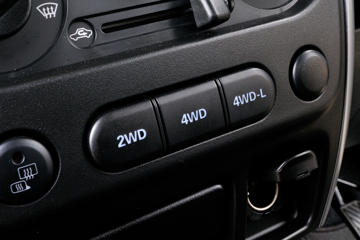 Suzuki Jimny SZ4 interior detail