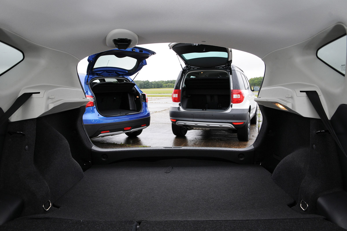 Suzuki SX4 S-Cross vs rivals boots
