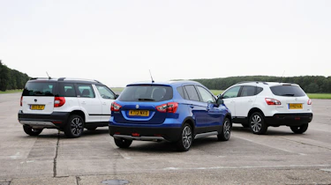 Suzuki SX4 S-Cross vs rivals rear