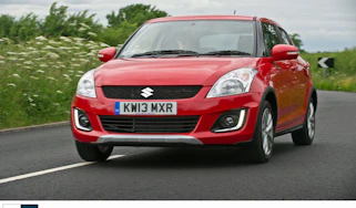 Suzuki Swift 4x4 front action