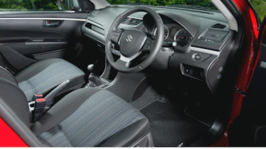 Suzuki Swift inside cabin shot
