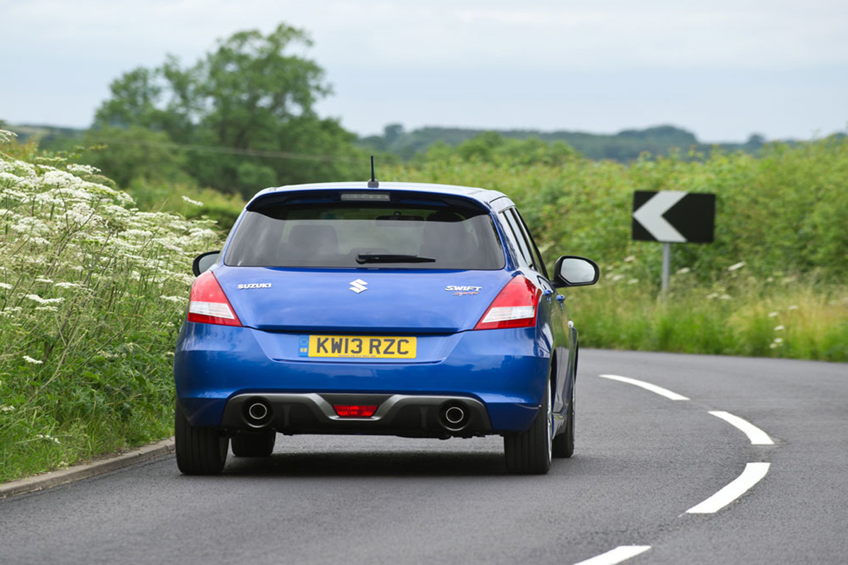 Suzuki swift rear view