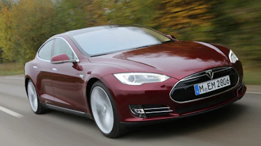 Tesla Model S front tracking
