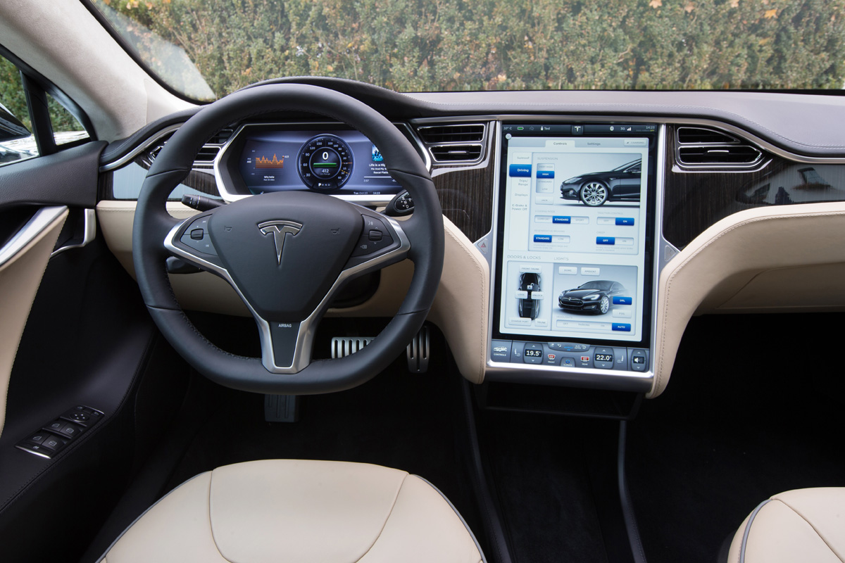 Tesla Model S interior