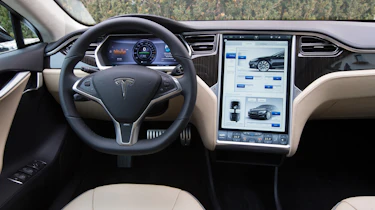 Tesla Model S interior