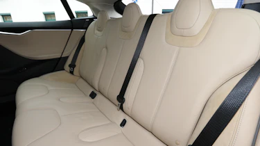 Tesla Model S rear seats