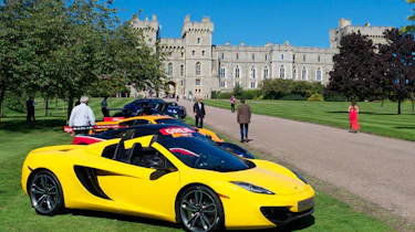The McLaren 12C Spider makes it's debut