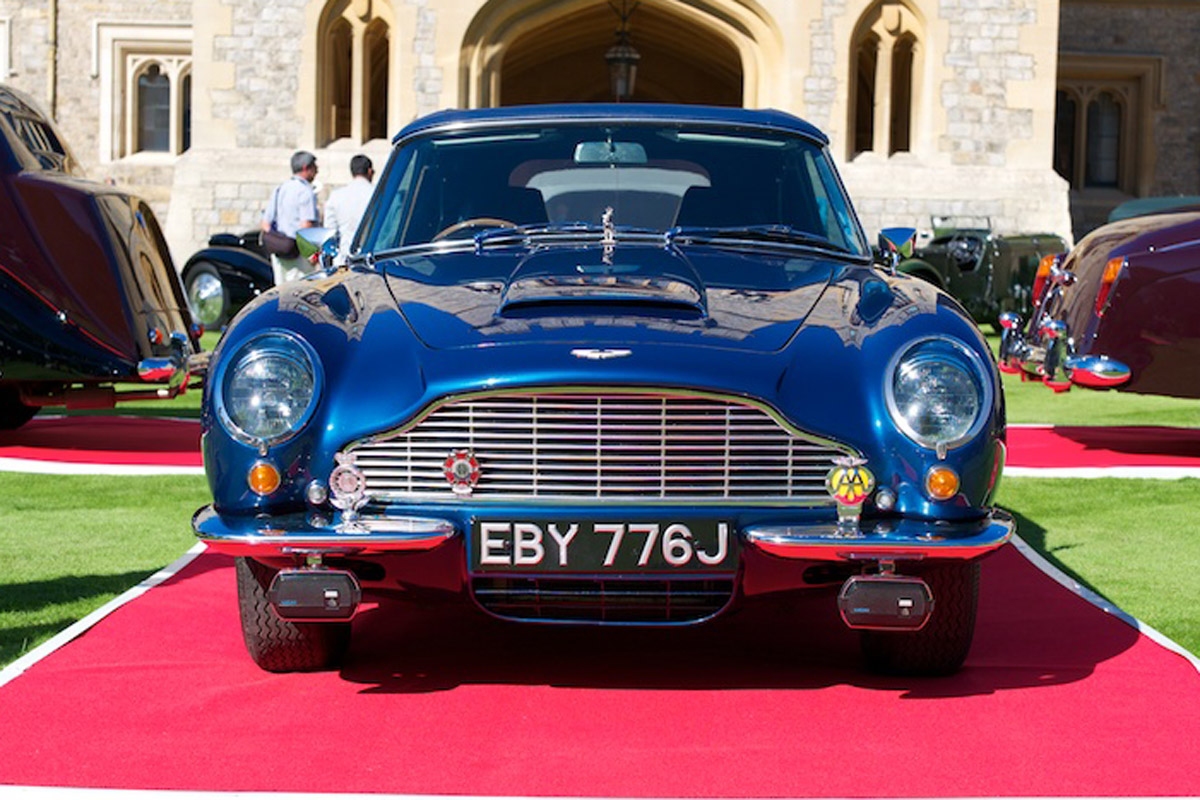The Prince of Wales' 1969 Aston Martin Volante DB6